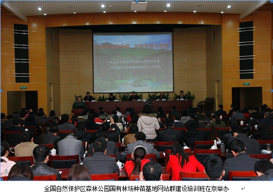 2013年全国林业网站群建设培训班在京开班，意义重大